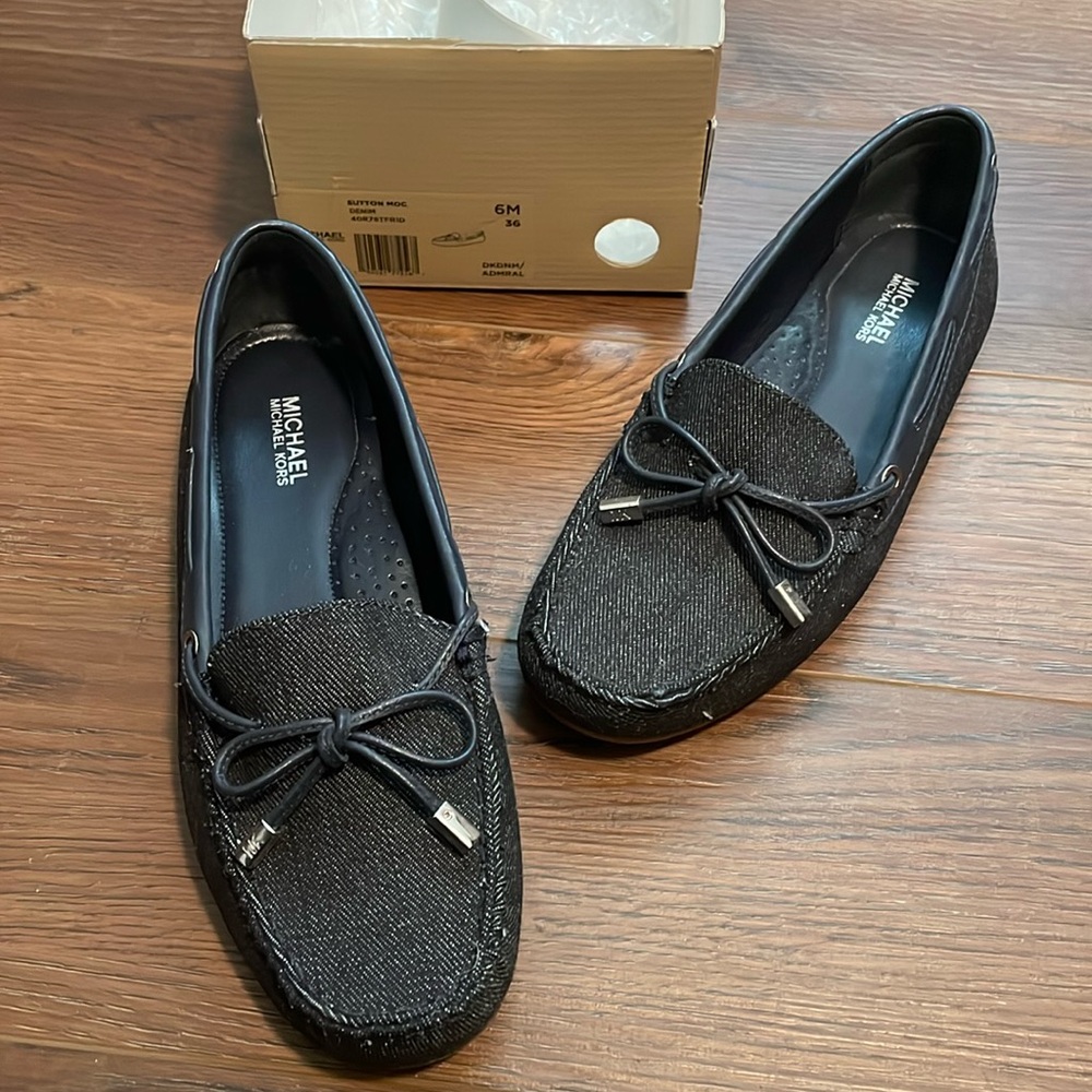 Michael Kors Sutton Moc denim